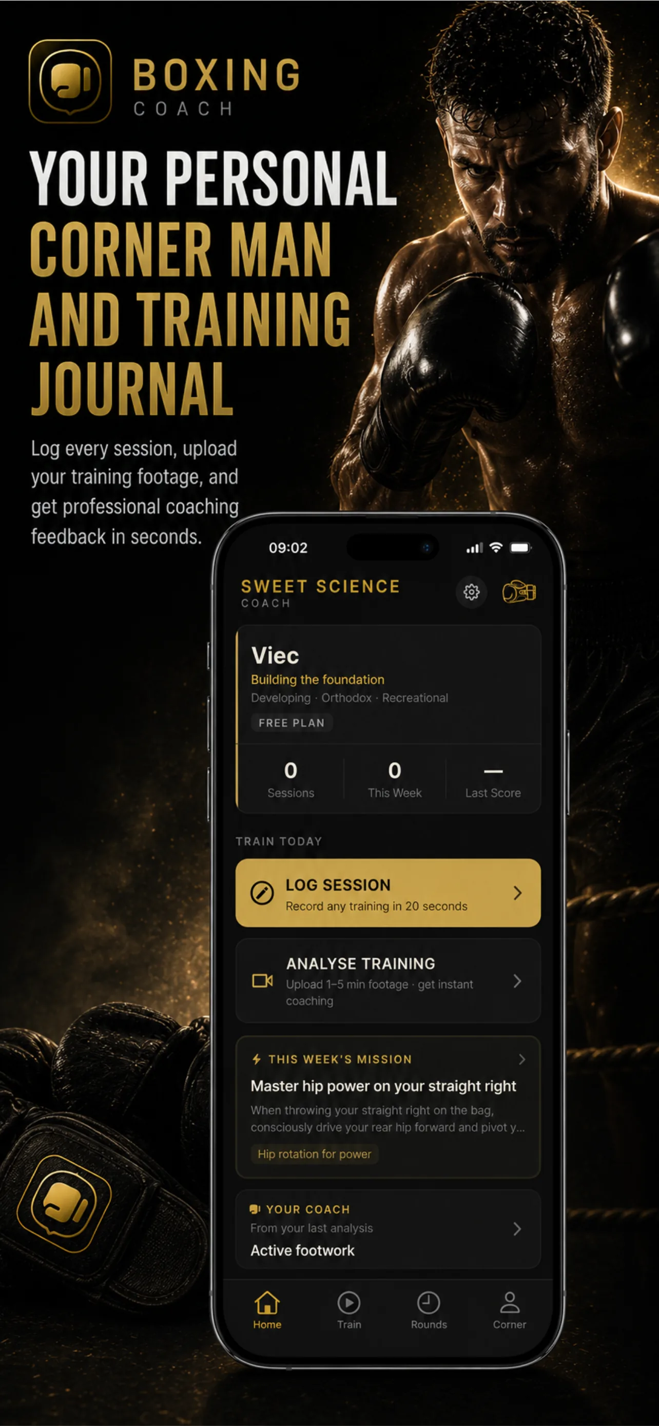 Boxing Coach app